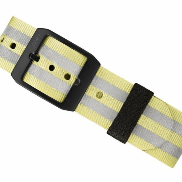 $175 MSRP~ Timex MK1 Aluminum Chronograph 40 mm Reflective Strap Watch - Picture 6 of 8